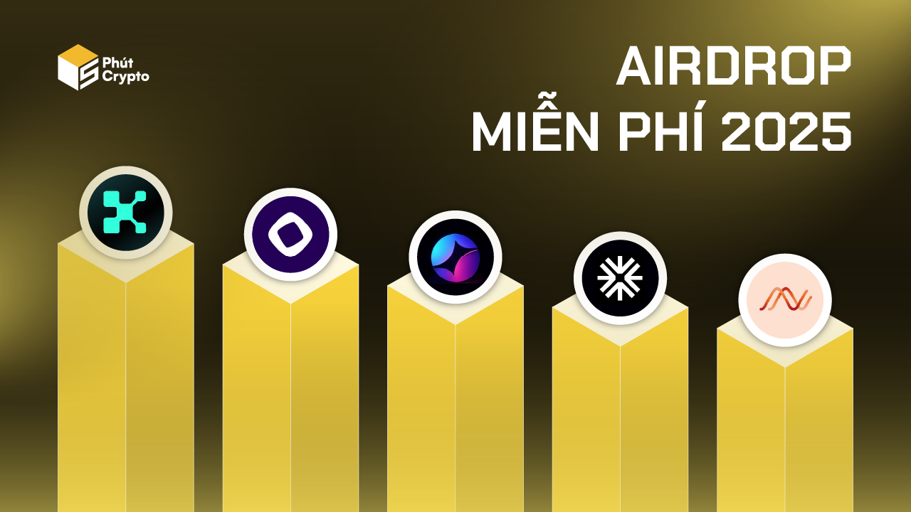 TOP kèo airdrop crypto miễn phí phù hợp cho người mới