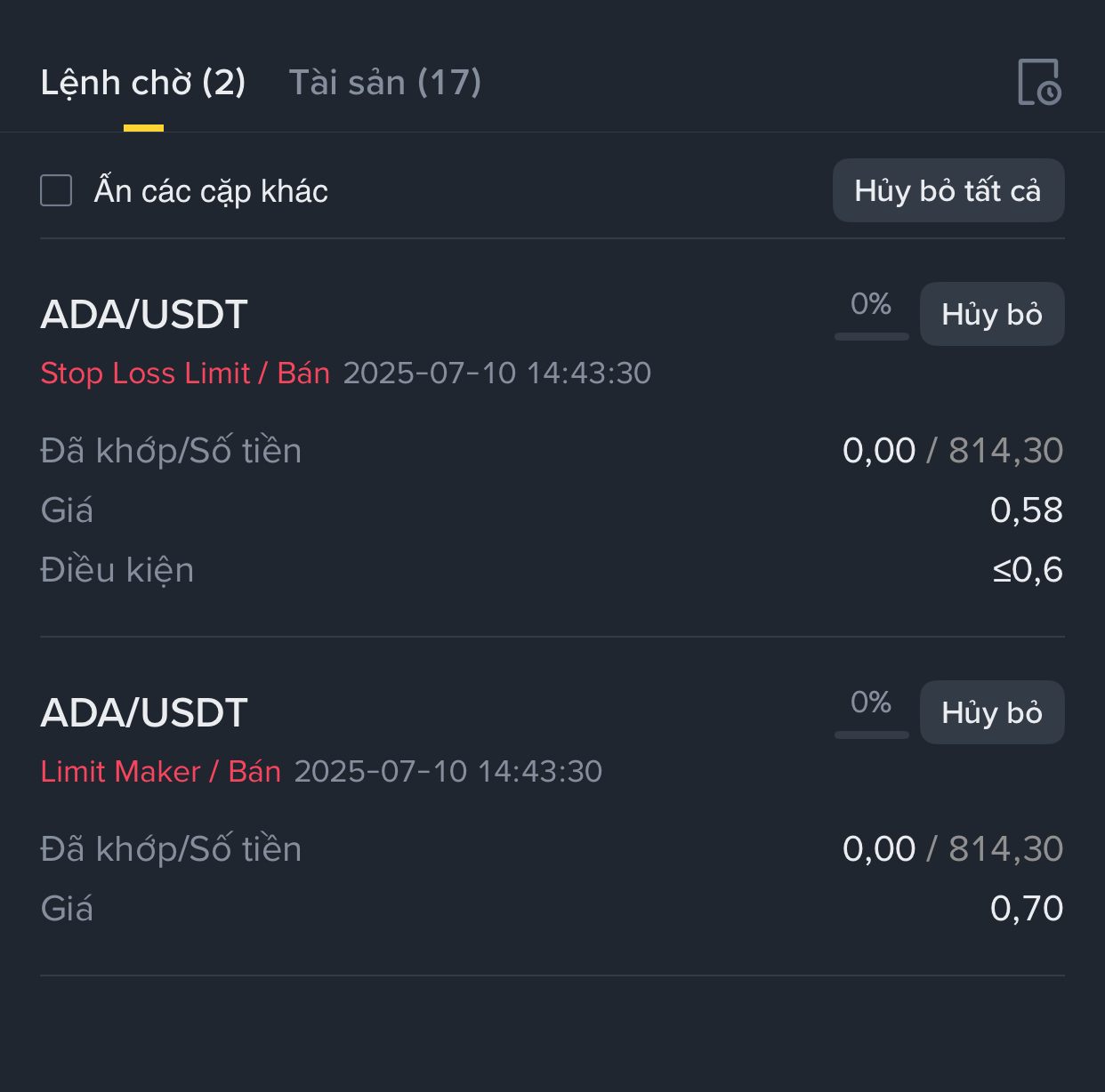 Kiem tra lenh OCO