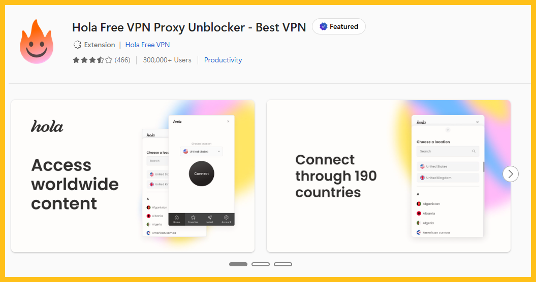 Tải Hola VPN
