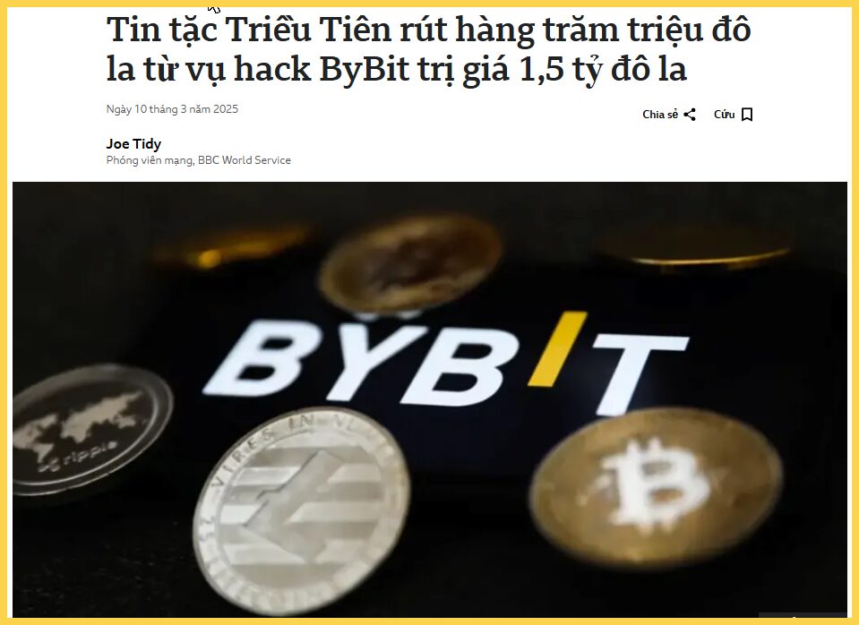 Hacker vu Bybit