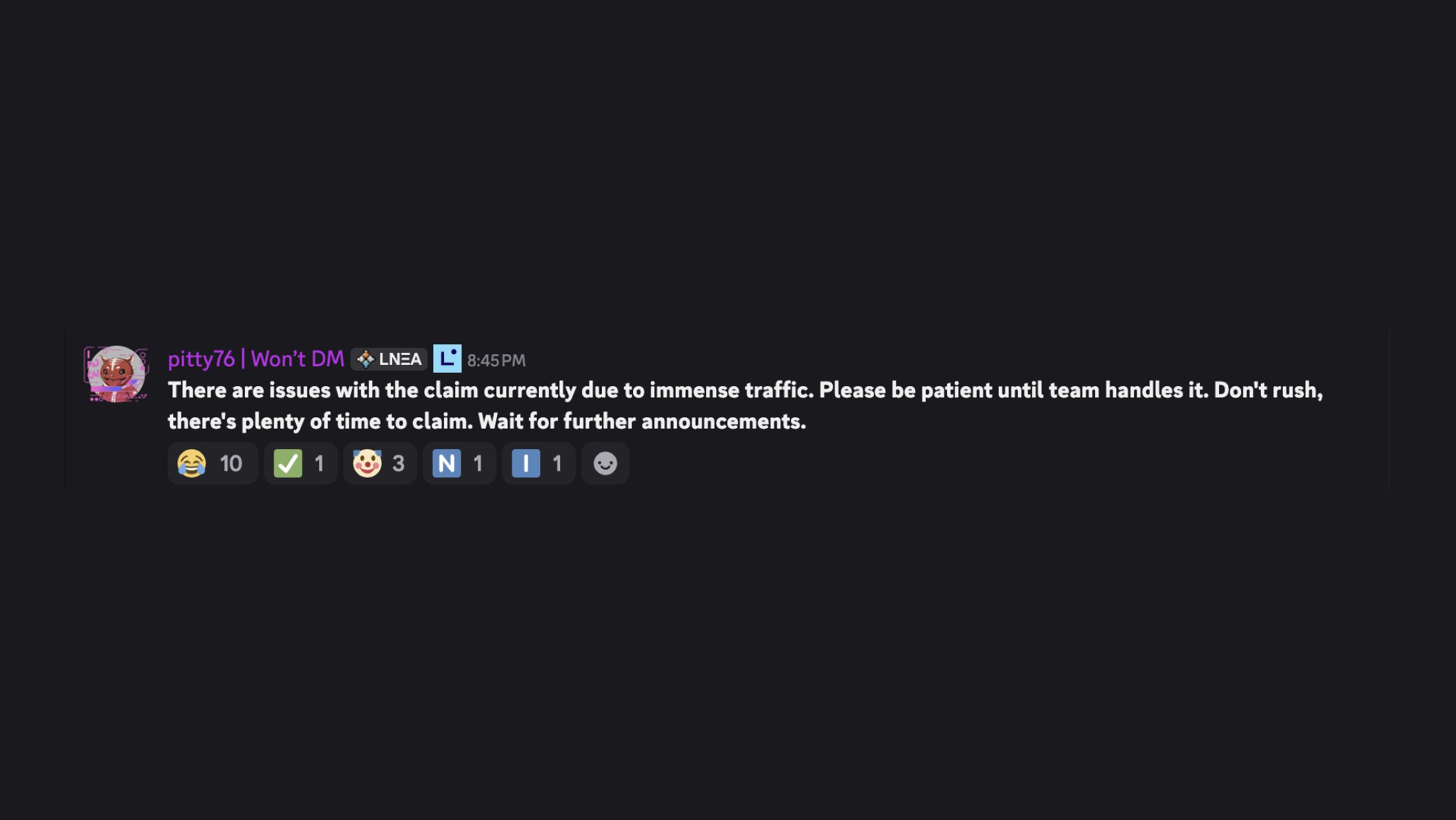 Linea airdrop nhiều vấn đề