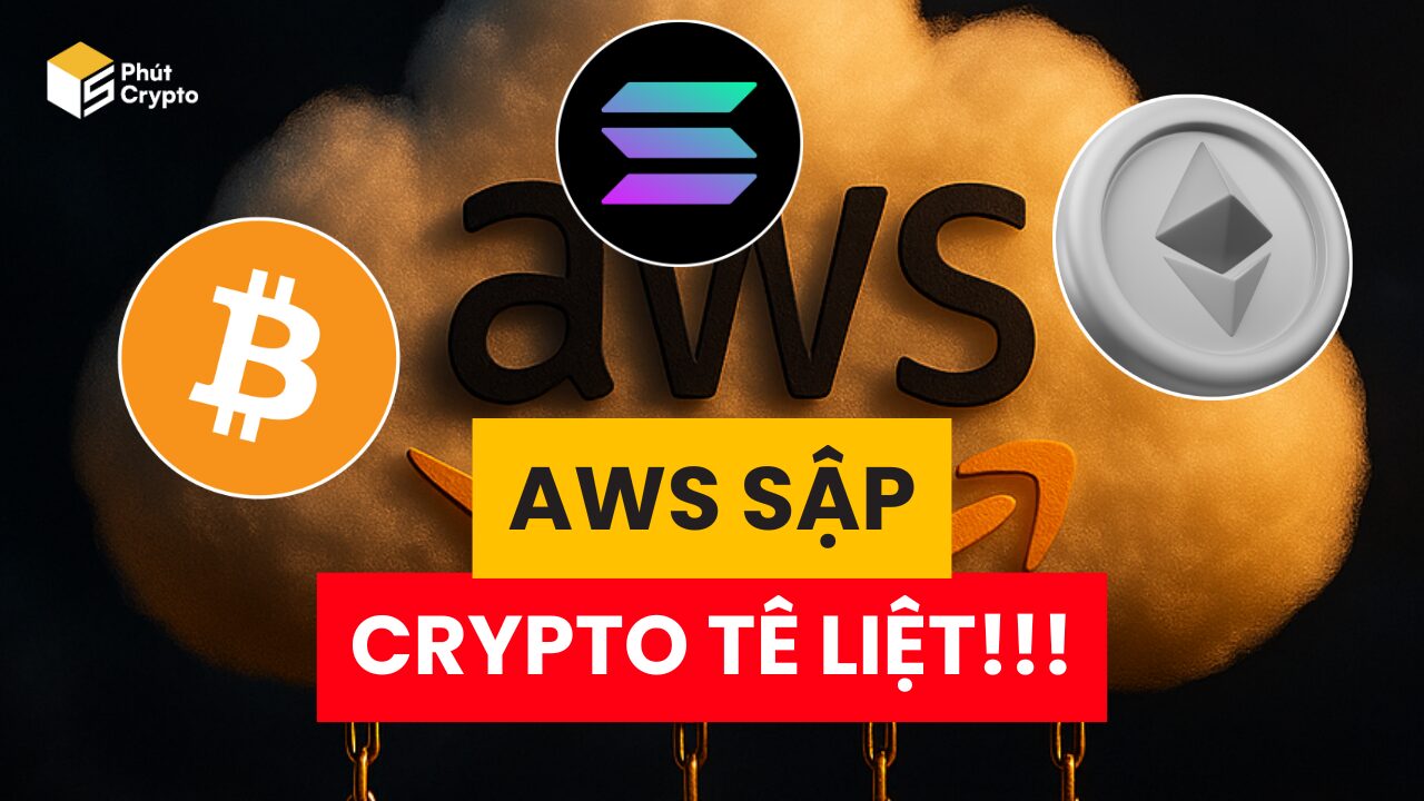 Báo động đỏ: Hệ sinh thái crypto tê liệt chỉ vì AWS