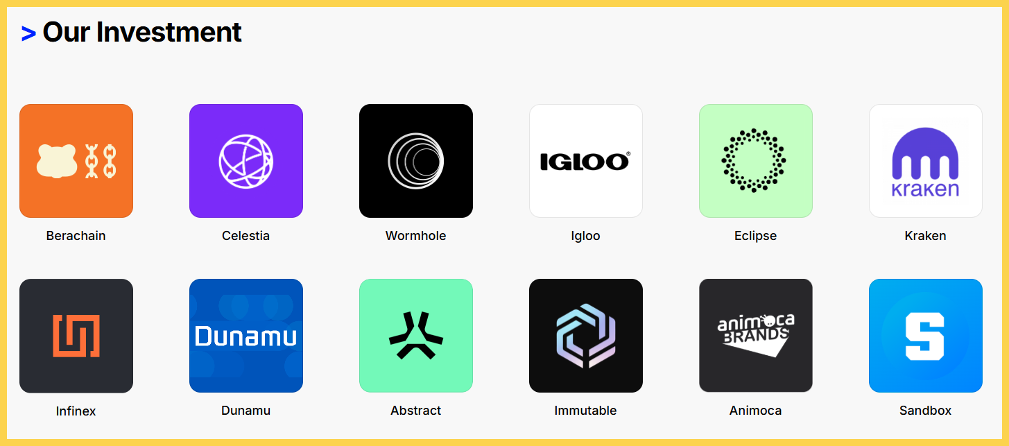 Các dự án EVG đã đầu tư