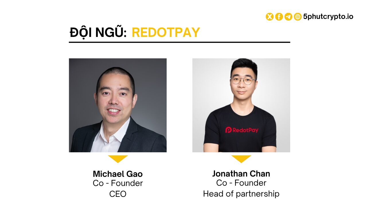 Đội ngũ phát triển của RedotPay
