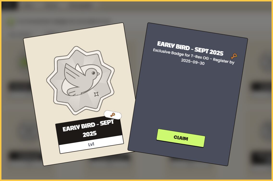 Nhan Early Bird Badge