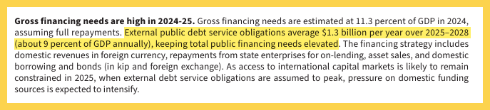 Quỹ IMF và World Bank cảnh báo núi nợ của Lào