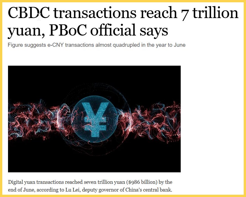 Đến giữa năm 2024, Trung Quốc đã xử lý hơn 7 nghìn tỷ nhân dân tệ giao dịch