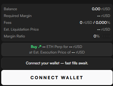 Truy cập Reya DEX, sau đó kết nối ví