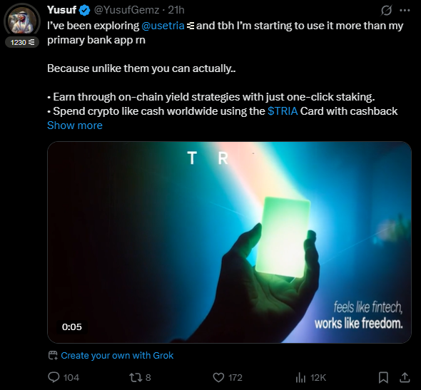 Viết content về Tria