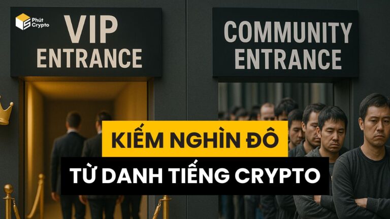 Kiếm lợi thế đầu tư nhờ xây dựng danh tiếng trong Crypto
