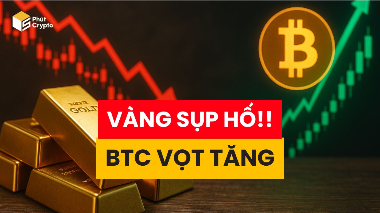 Vàng bạc sụp hố - Bitcoin bật mạnh: Chuyện gì đang xảy ra?