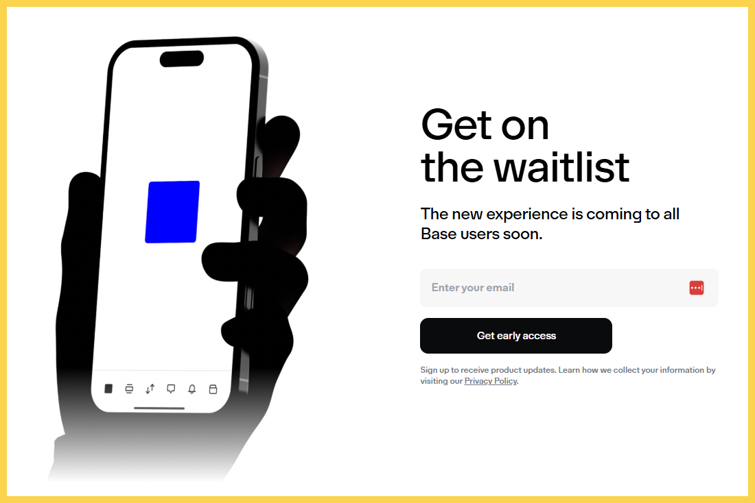 Nhập mail để tham gia Waitlist.