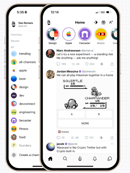 Ứng dụng Farcaster