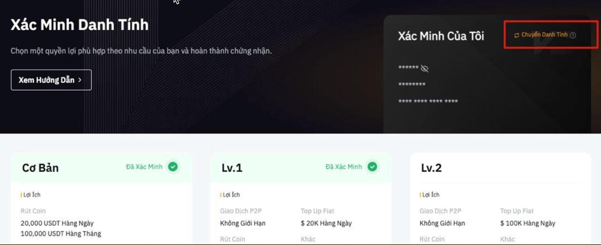 chuyen danh tinh bybit