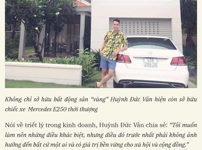 Báo chí đưa tin về Huỳnh Đức Vân