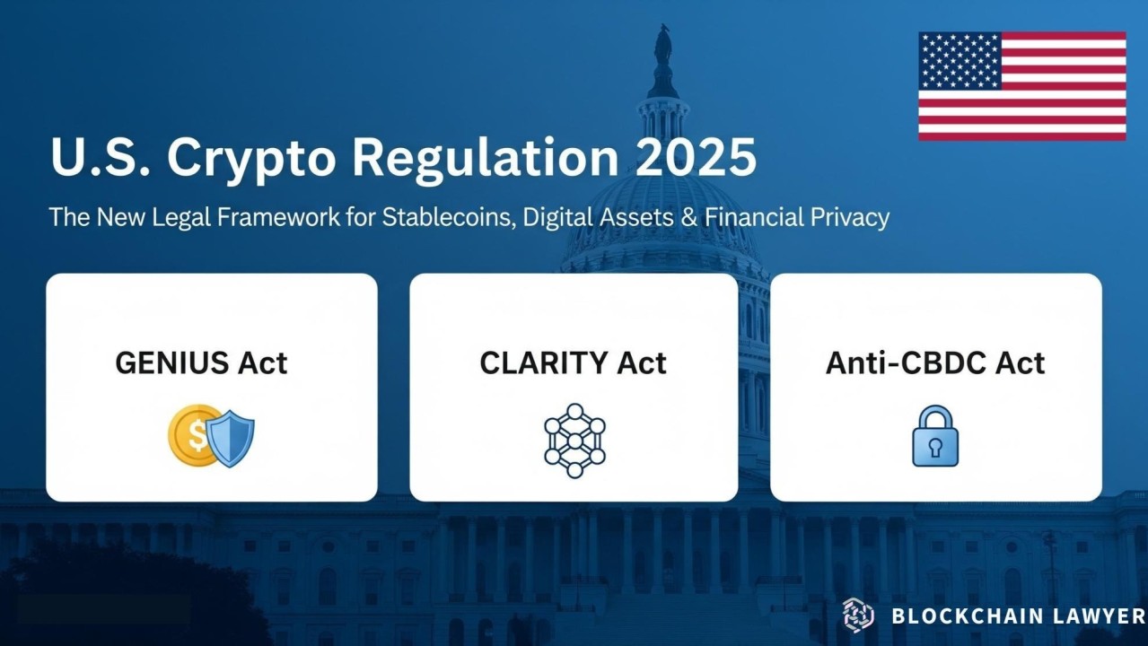 Các luật crypto quan trọng trong năm 2025