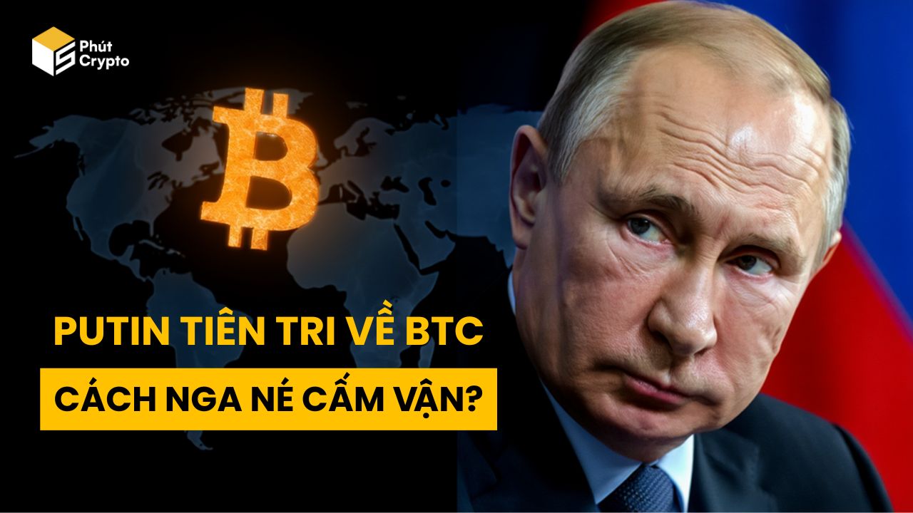 Crypto đã cứu Nga như thế nào sau 3 năm trừng phạt