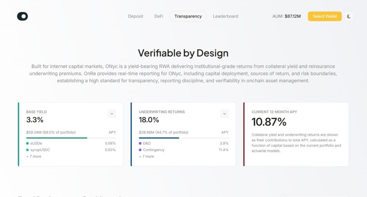 OnRe, sử dụng vốn Crypto kiếm lợi nhuận ngành tái bảo hiểm truyền thống
