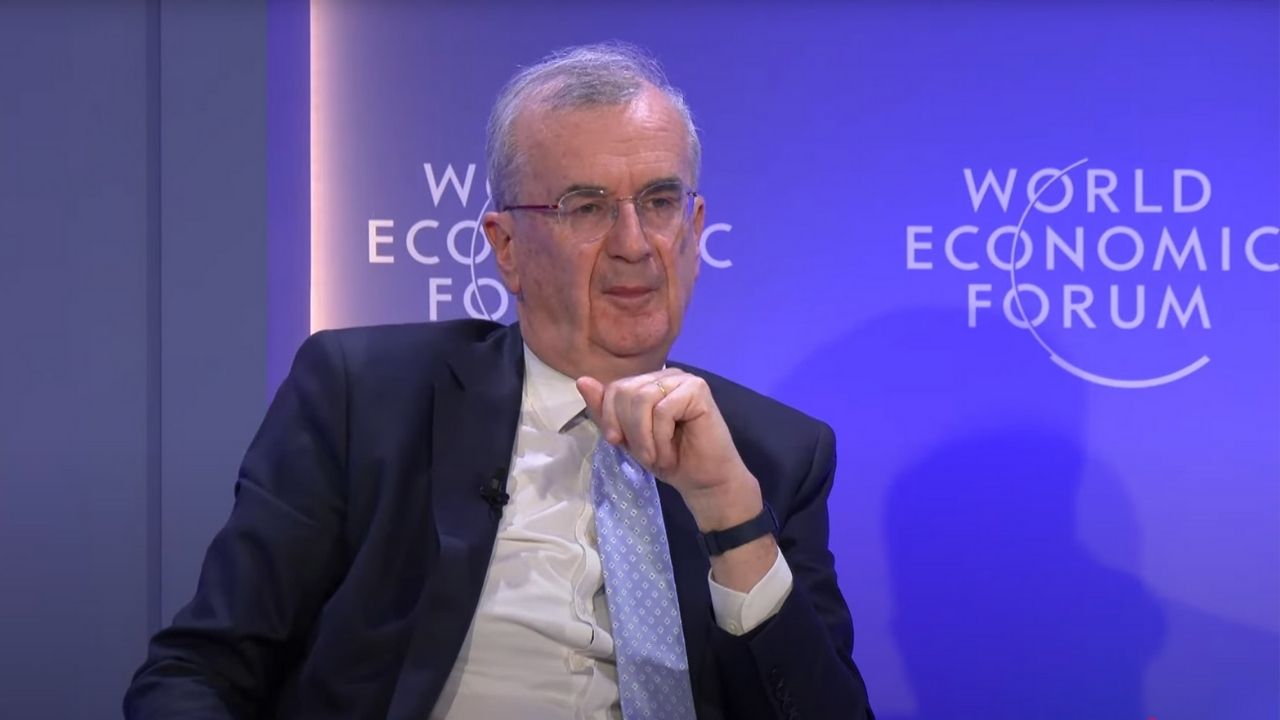 Ông François Villeroy de Galhau tại WEF