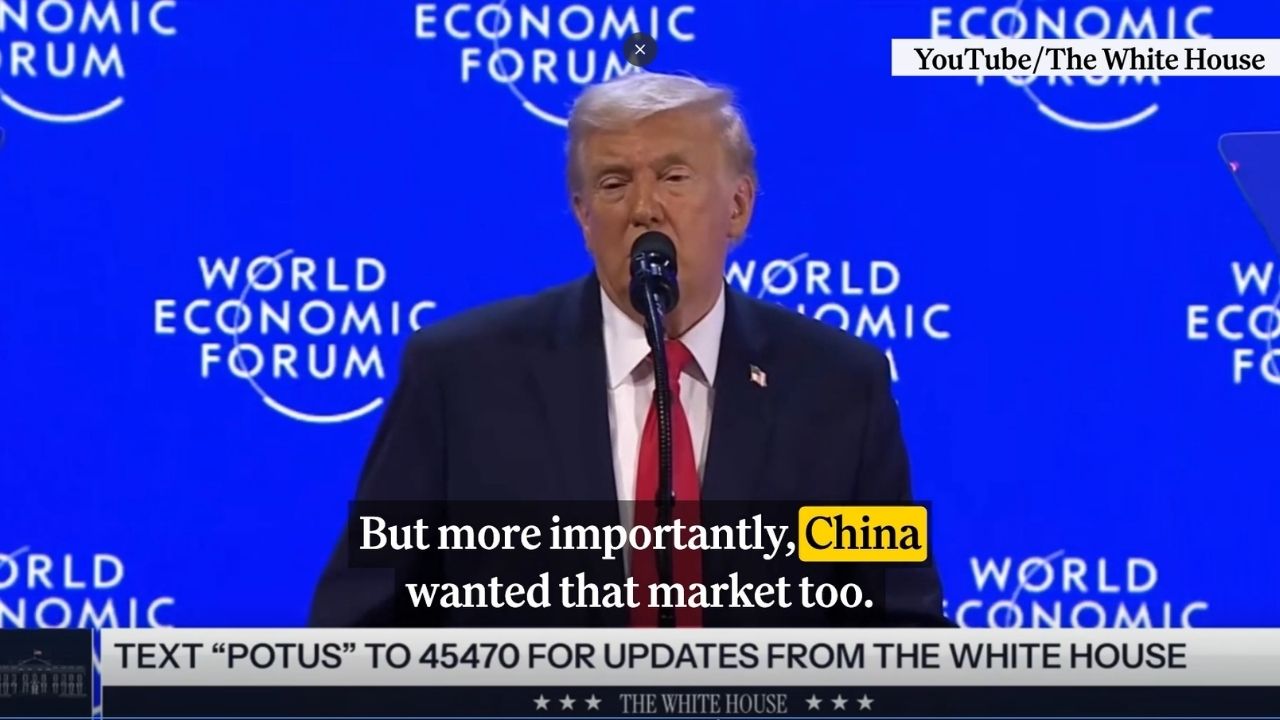 Ông Trump phát biểu về Crypto tại Davos 2026
