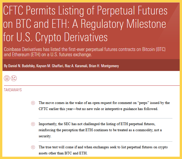 CFTC cho phép giao dịch hợp đồng tương lai
