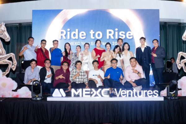Các đối tác và KOLs tại Year End Party MEXC