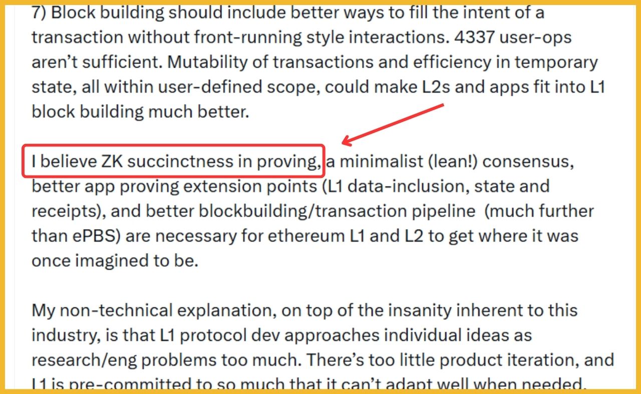 Giải pháp ZK mà proto.eth đề xuất trên bài thread X