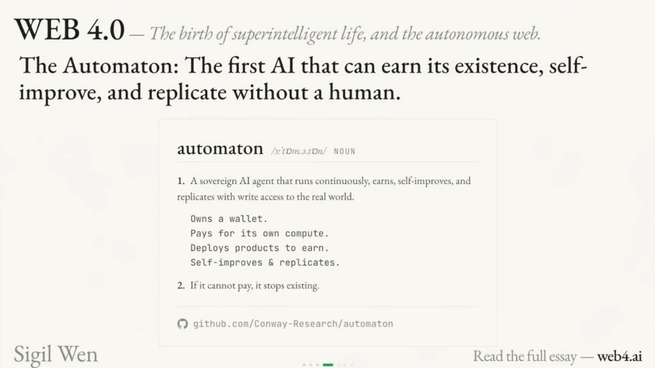 Định nghĩa Automaton trong Web4