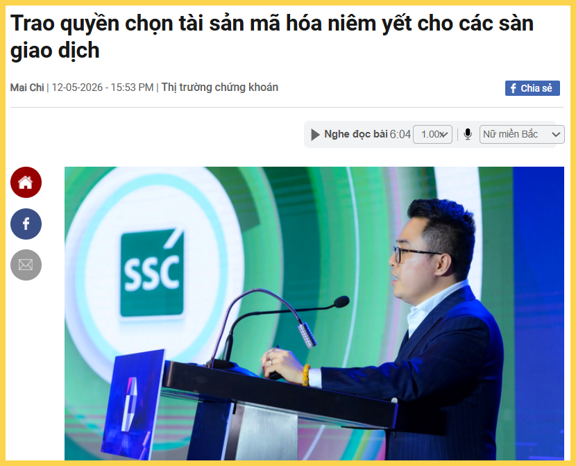 Trao quyền chọn tài sản mã hóa niêm yết cho các sàn - Coin niêm yết sàn Việt
- Nguồn: CafeF